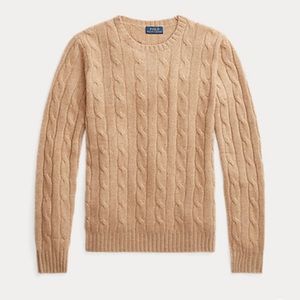 Polo Ralph Lauren Cable-Knit Cashmere Sweater